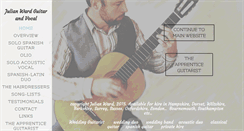 Desktop Screenshot of julianwardguitar.com